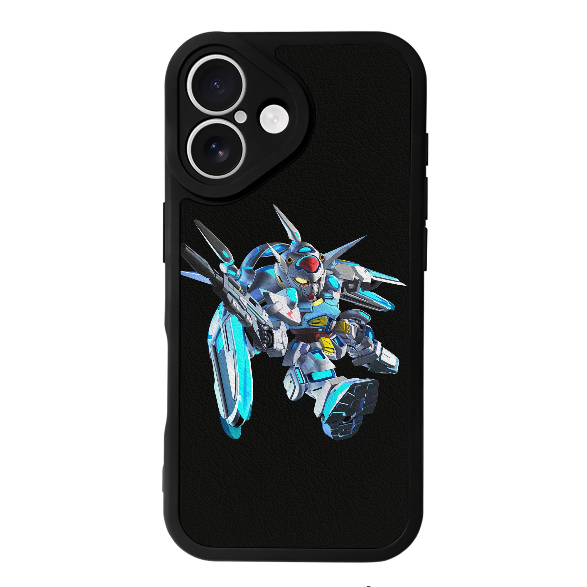 （画像用） 機動戦士ガンダム Mobile Suit Gundam 【iPhone 16シリーズ対応】シリコンスマホケース（レザー調） 材質：シリコン